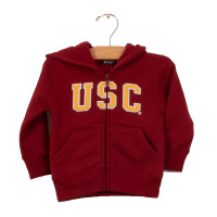 USC Trojan Basics Infant Full-Zip Fleece Hoodie